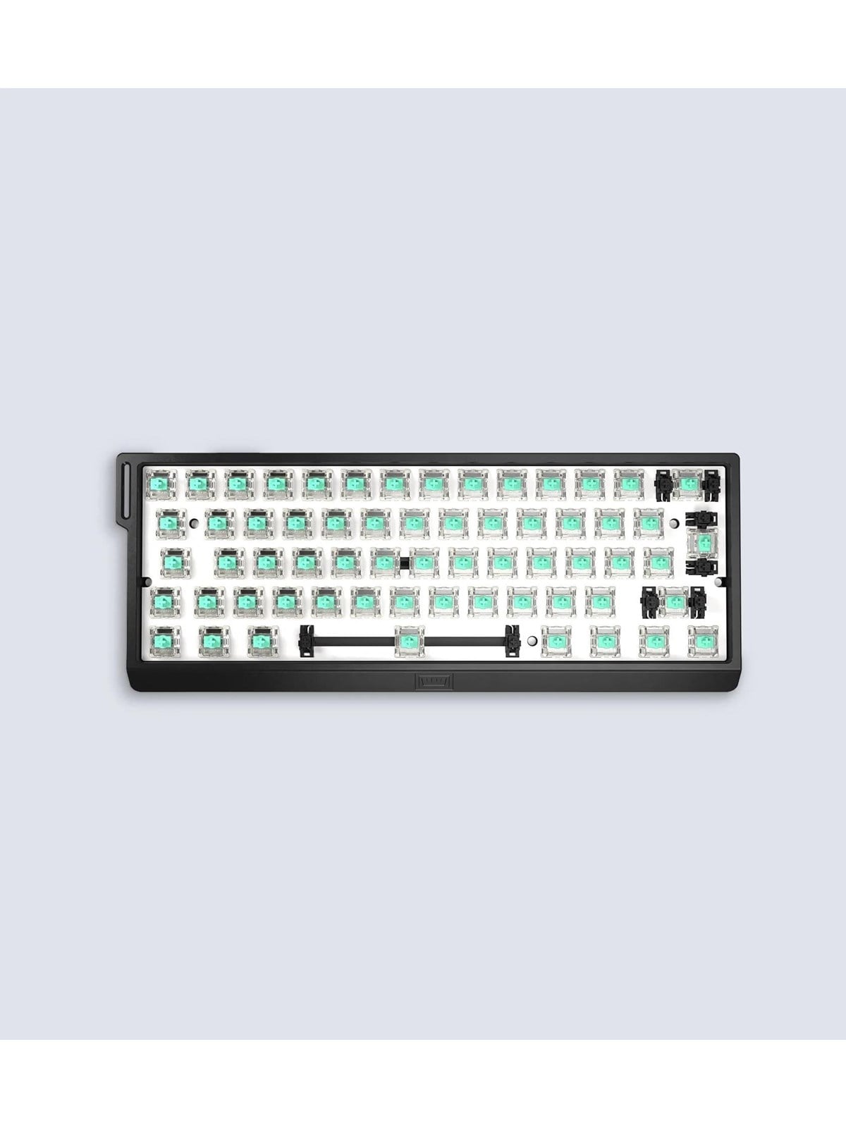 Wooting 60he+ - Iso - No Keycaps - Linear60 (Rev1) - Gaming Tastaturen - Ohne Numpad - Universal - Schwarz - Wk3-iso-l60-102