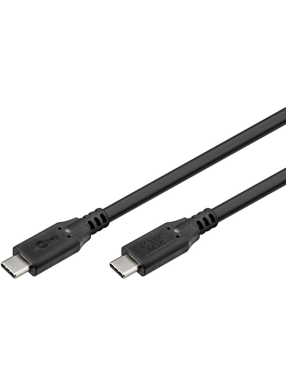 Pro Usb-c Usb-c - 1.5m - 240 Watt Power Delivery - Usb 4.0 / Thunderbolt 4 - Schwarz - Usb Kabel - Pusb4-40-ac-b-1.5M