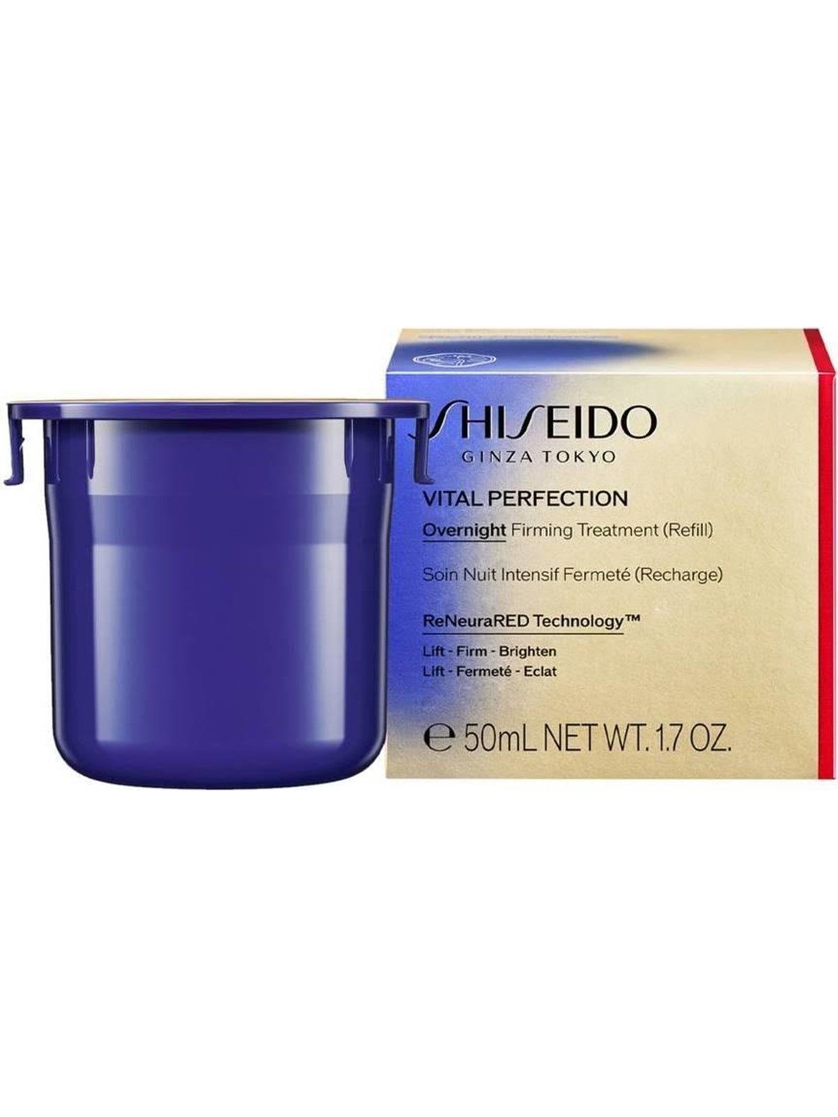 Shiseido Vpn Overnight Firming Treatment Refill 50 ml - Gesichtspflege - 768614210290