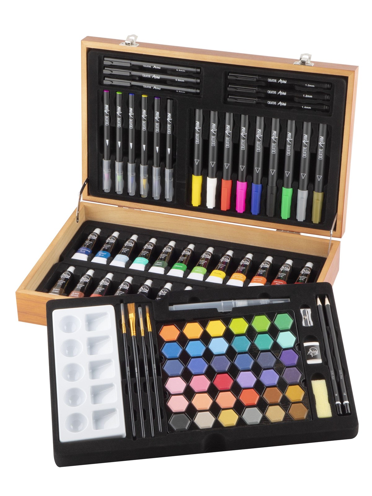 Craft Sensations Mixed Media Art Set 92 Pcs - Kunst Handwerk Ausstattung - Ar9026/25a