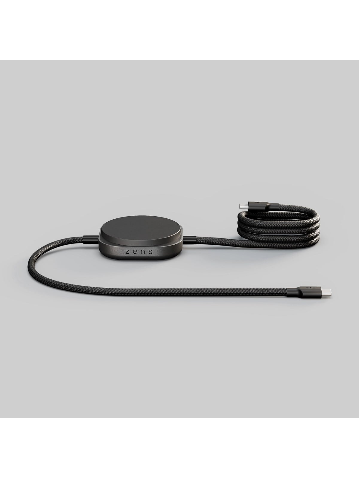 Zens Charging Cable Usb C-c Pro 2 - Magnetic Wireless Charger - Black - Handys Adapter Und Ladegeraete - Zecc05b/00