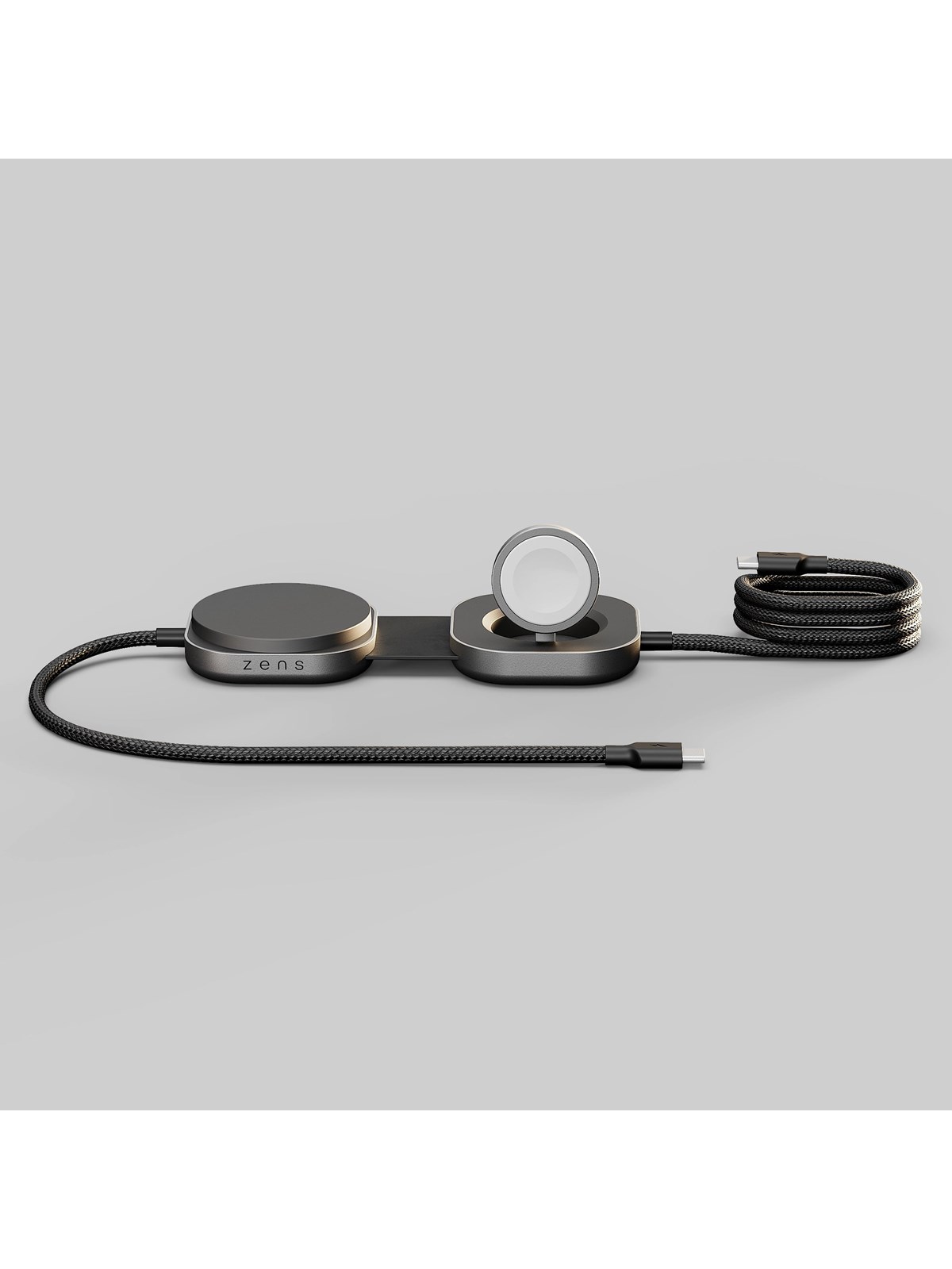 Zens Charging Cable Usb C-c Pro 3 - Magnetic Wireless Charger - Black - Handys Adapter Und Ladegeraete - Zecc07b/00