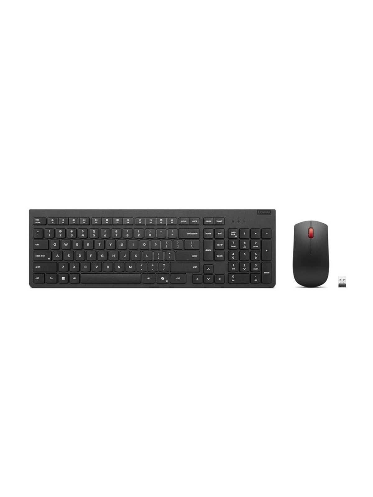 Lenovo Essential Wireless Combo Gen 2 - Tastatur & Maus Set - Nordisch - Schwarz - Tastaturen - 4x31r64497