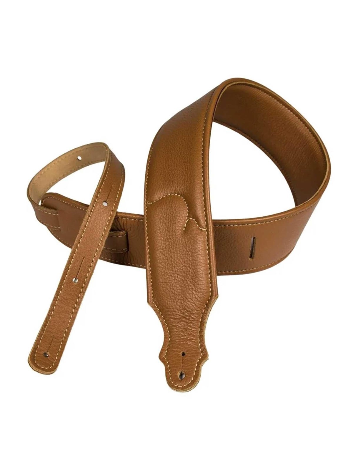 Franklin Guitar Strap - Glove Leather - Caramel - Musikinstrumente DJ Ausstattung - 200489