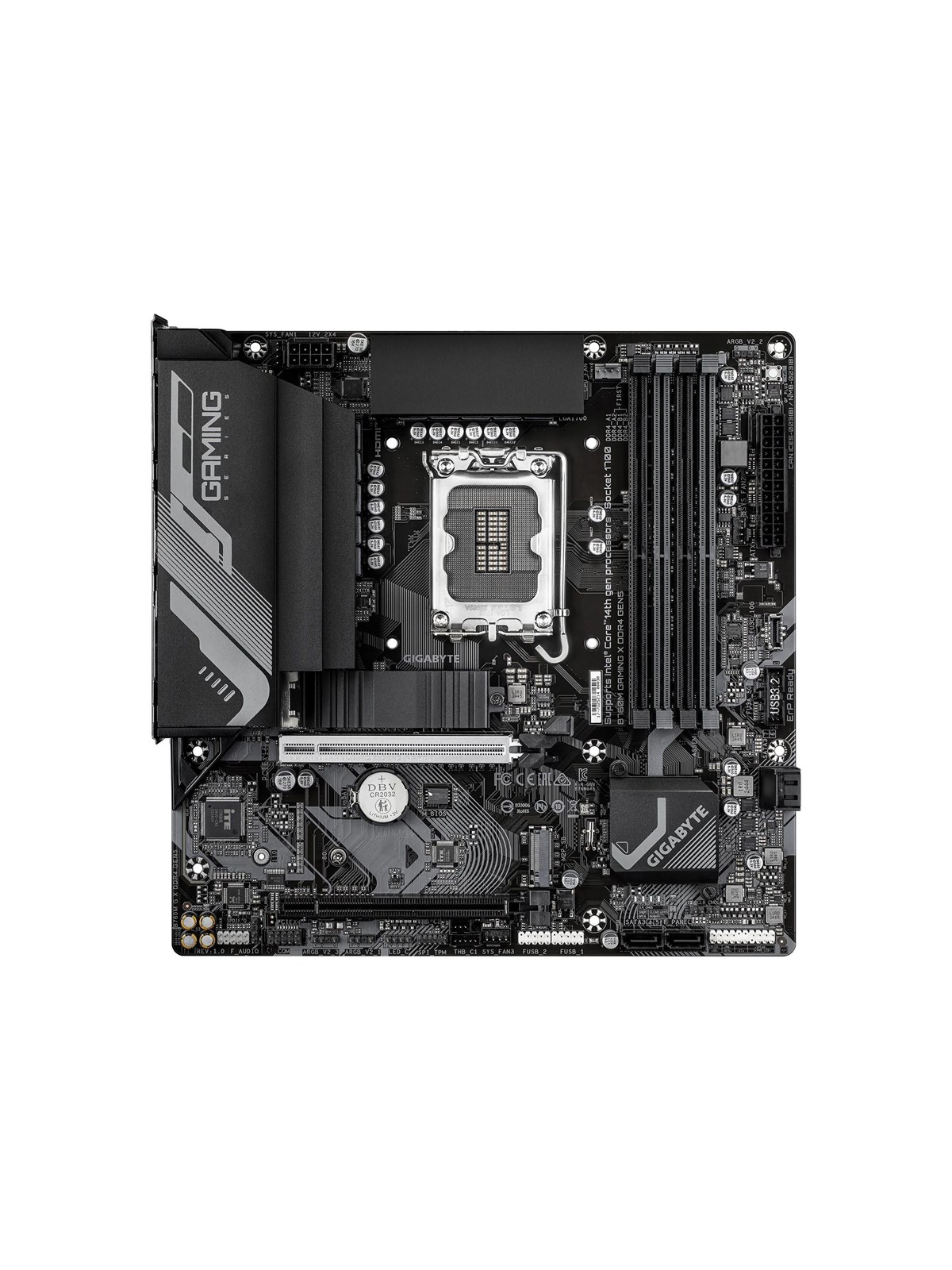 Gigabyte B760m Gaming X Ddr4 Gen5 Mainboard - Intel B760 - Intel Lga1700 Socket - Ddr4 Ram - Micro-atx - B760m G X Ddr4 Gen5