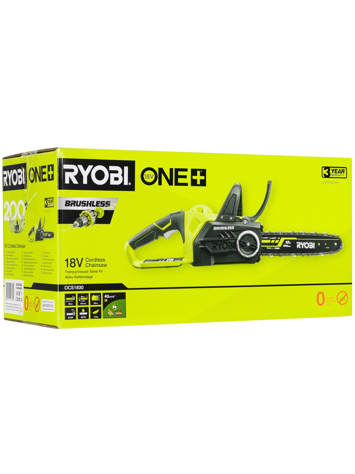 Ryobi One+ Ocs1830 - Kettensaege - 5133002829