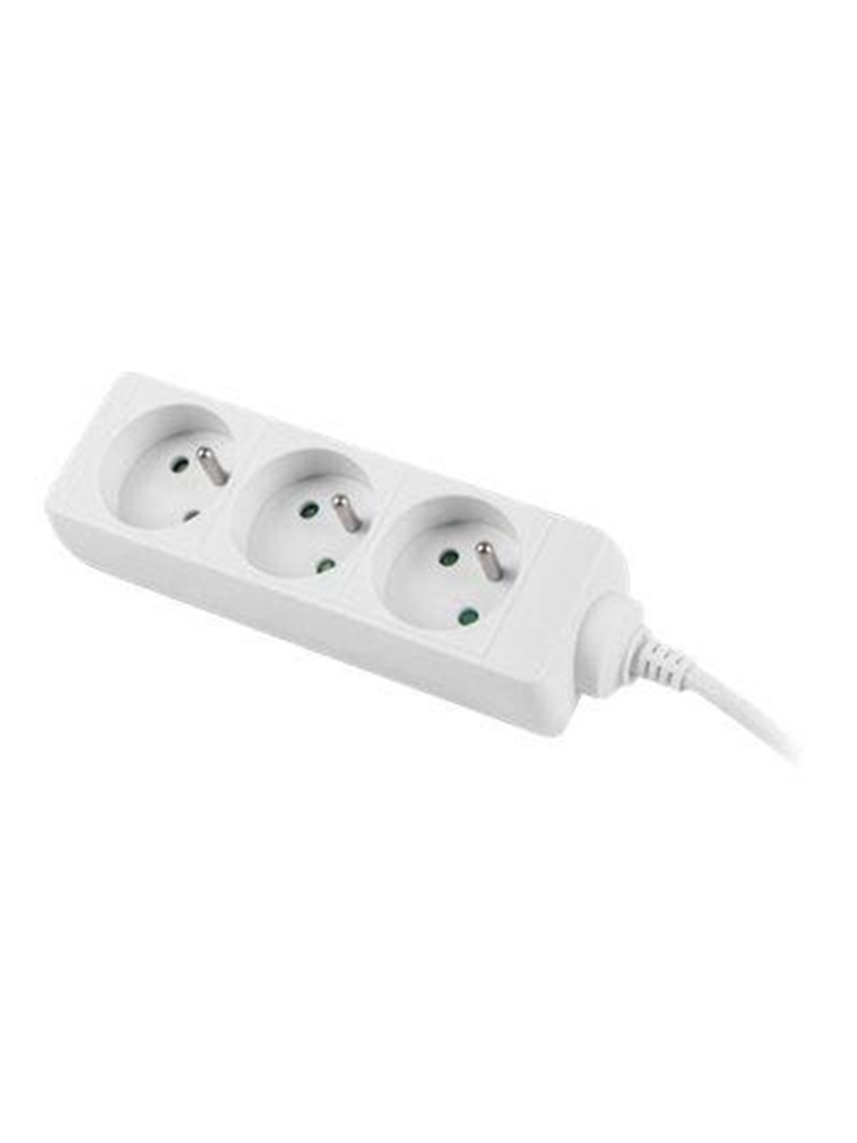 Lanberg Ps0-03e-0300-w - Power Strip - 2500 Watt - Stromkabel Extern