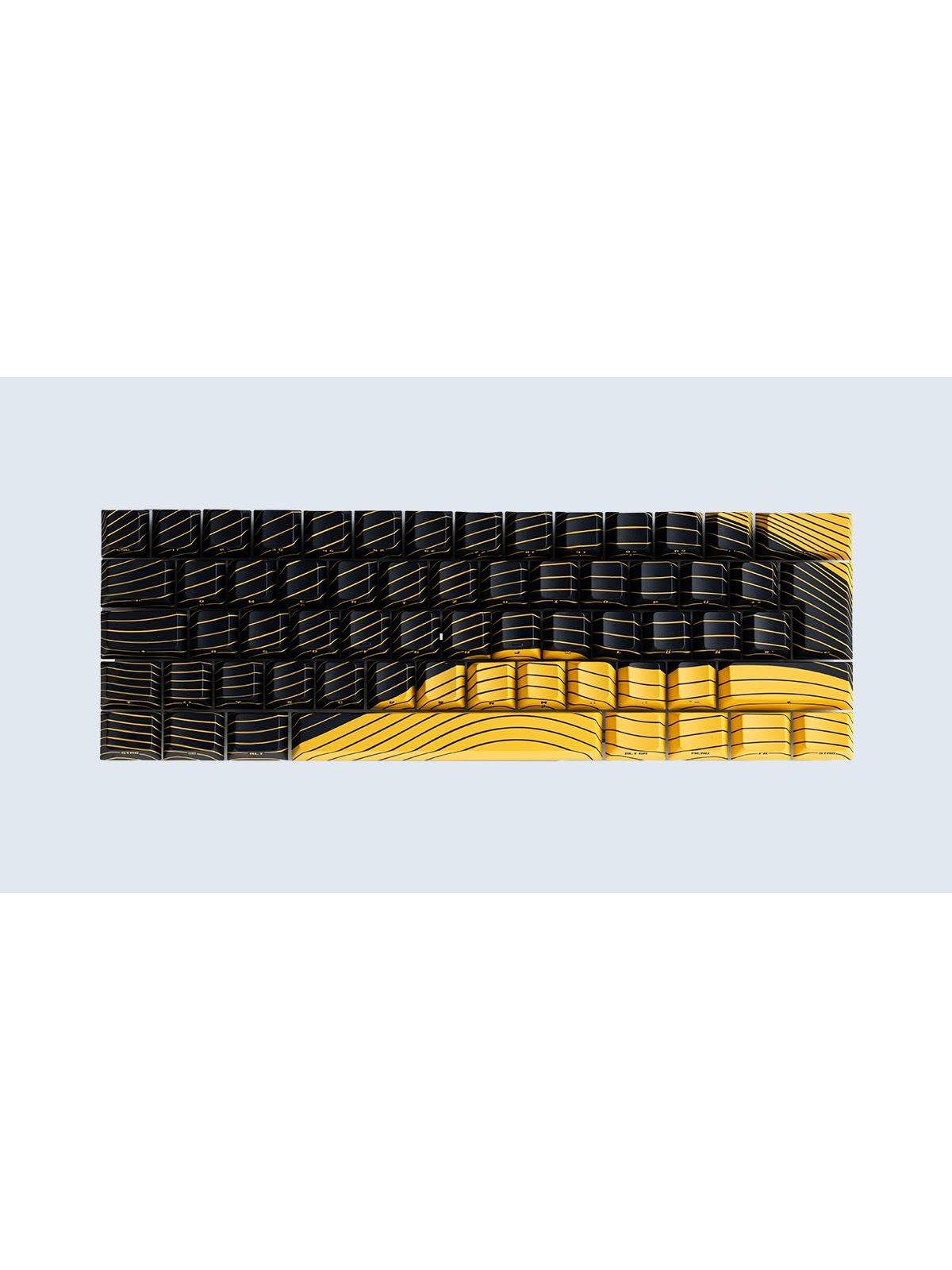 Wooting Magnetic Waves Iso Keycaps - Take Control Edition - Keycaps - Deutsch - Tastaturen - Kc2-de1-dys-ctrl