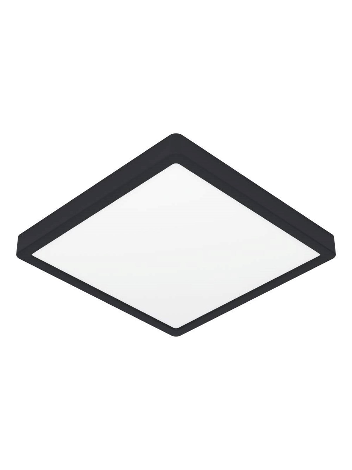 Eglo Fueva 6-z Plafond 390x390 Rgb/cc 17.8W 2700lm Ip44 Schwarz - Smart Home - 901728