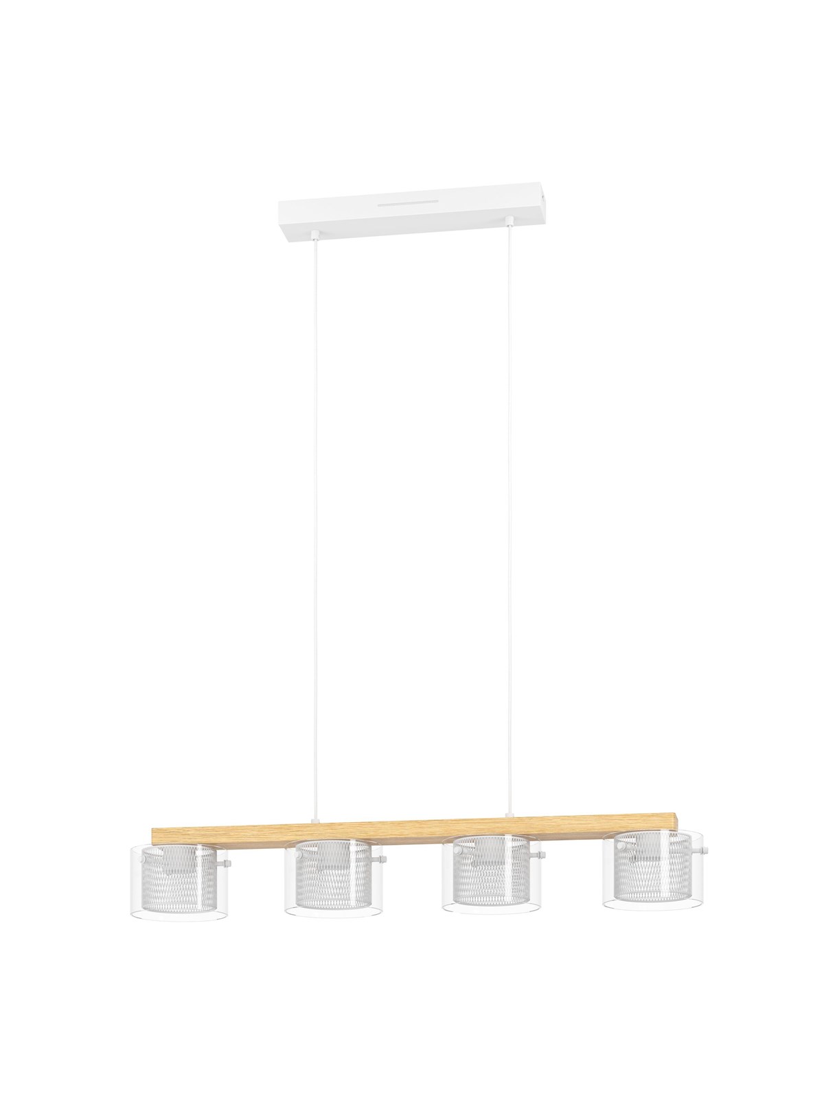 Eglo Portico-z Langer Tisch L880 Rgbtw 4x500lm Klar/natur Fsc - Smart Home - 900881
