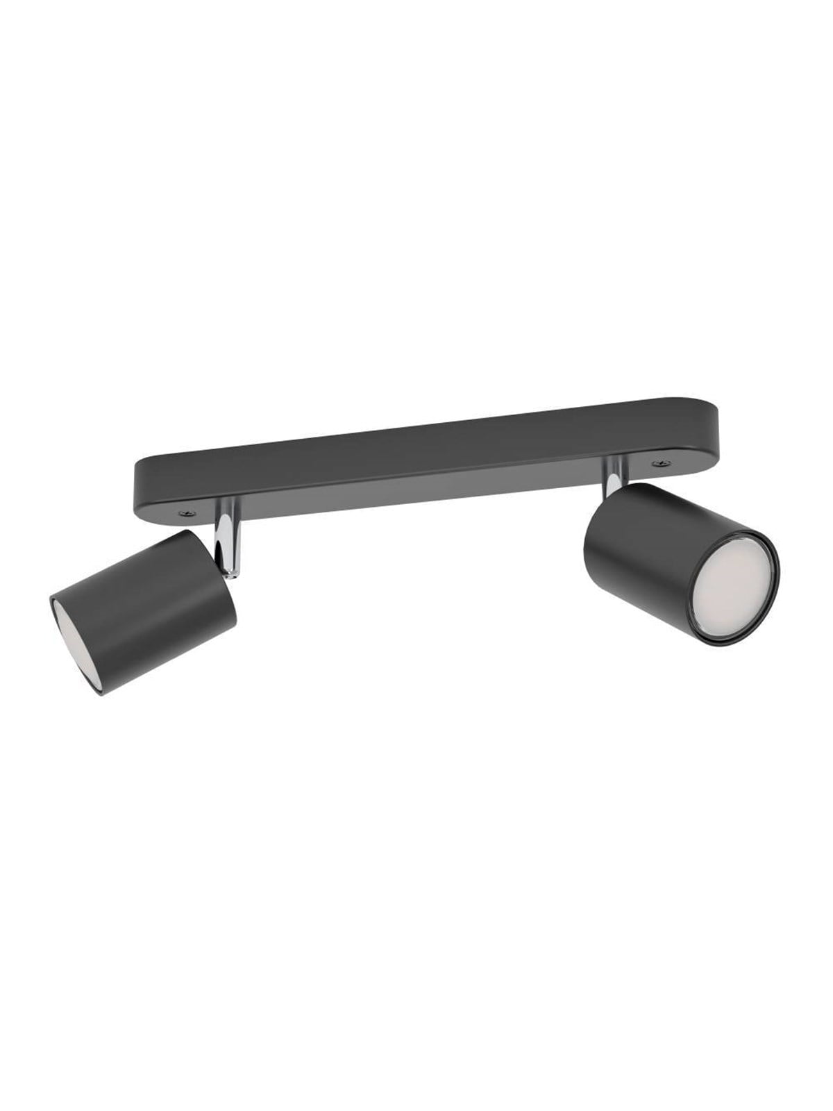 Eglo Adfira-z Spot Rail L300 Gu10 2x4.9W 2x345lm Schwarz/chrom - Smart Home - 31852
