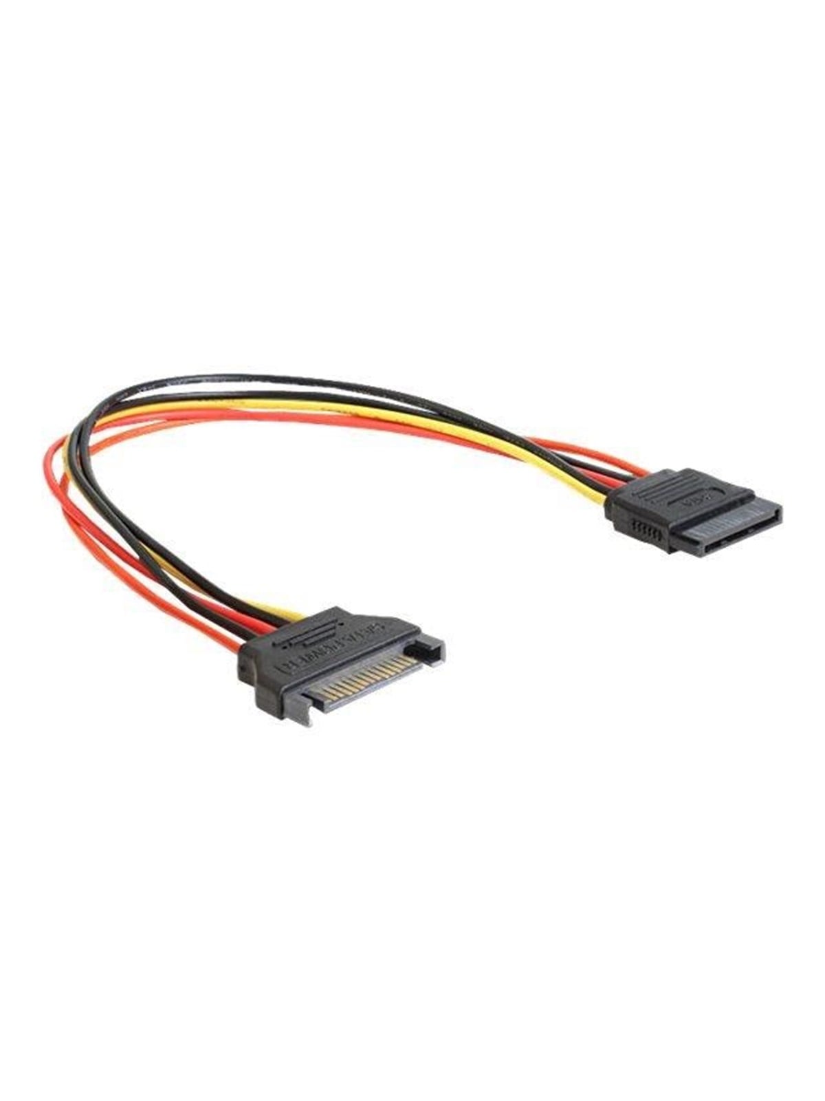 Delock - Power Extension Cable - Sata Power to Sata Power - 30 cm - Stromkabel Extern - 60131