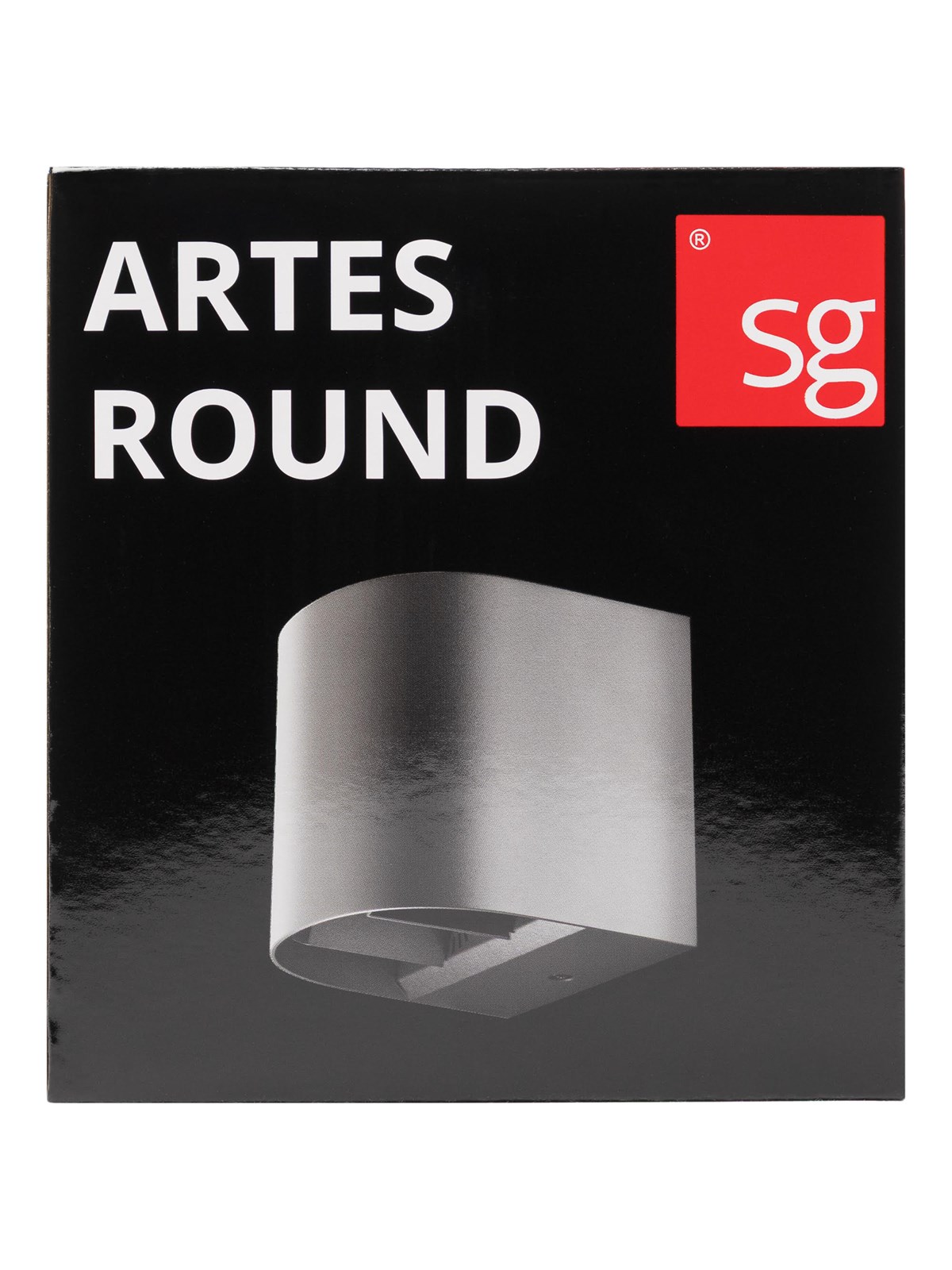 SG Armaturen Artes Round Outdoor Wall Lamp 8W Led 3000k Corten - Lampen - 641735