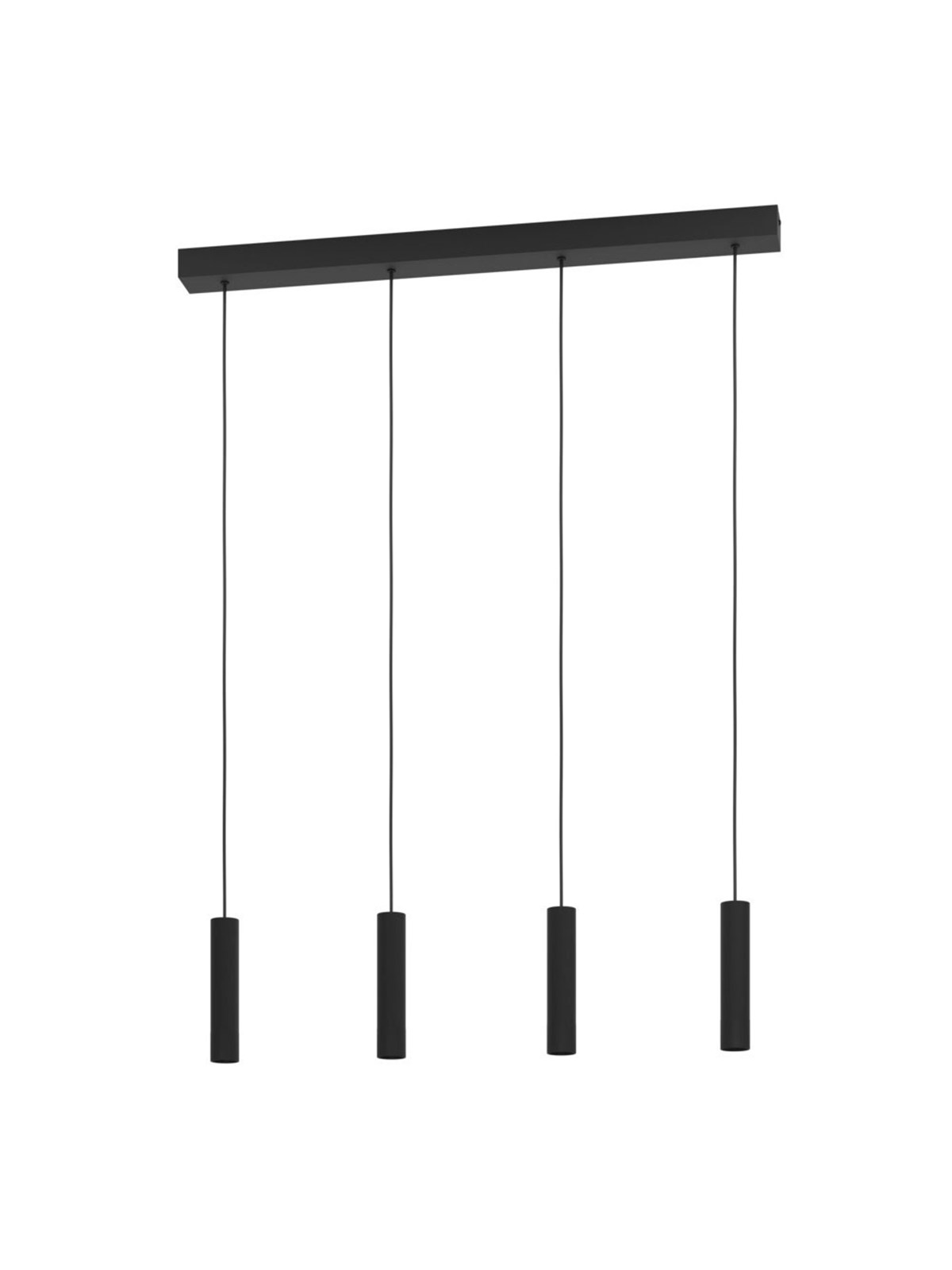 Eglo Almudaina Langer Tisch L840 4x480lm Dampb. Schwarz - Lampen - 900906