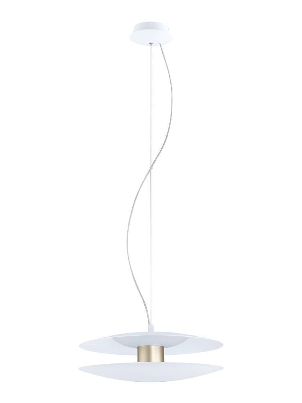 EGLO TRAPPETO PENDELLEUCHTE DIMMPB. Ø470MM WEISS