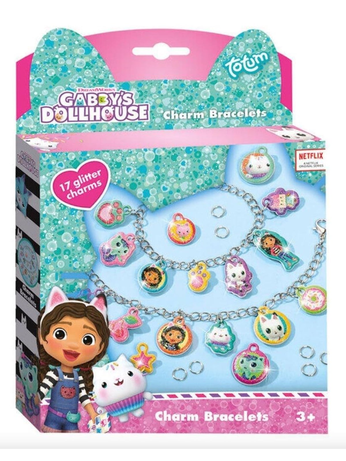 Totum Gabby ́S Dollhouse Glitter Charmbracelets - Kreativ Spiele - 420304