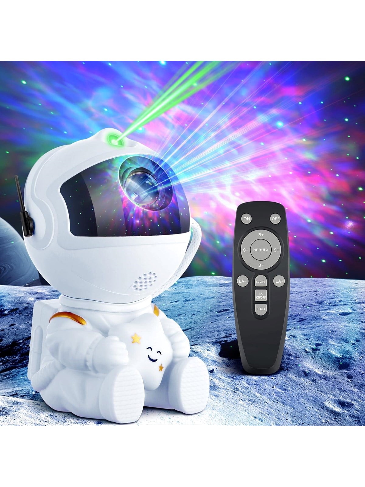 Pro Sternlampe - Sitzender Astronaut - Nebula - Gadget - 10136