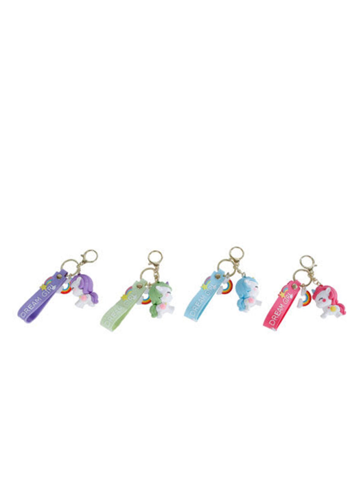 Pocket Money Unicorn Figure Key Ring - Assorted - Kleine Mitbringsel Fuer Kinder - 621724