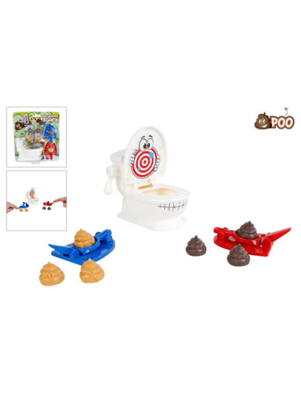Pocket Money Poo Shoots Toilet Game - Kleine Mitbringsel Fuer Kinder - 700040