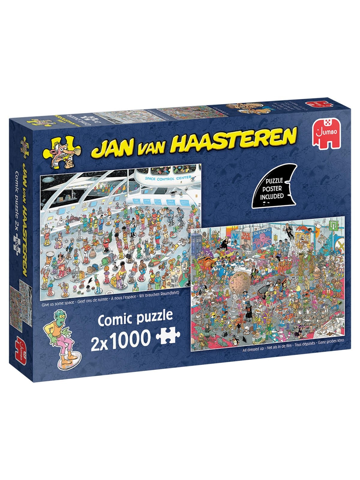 Jan Van Haasteren Give us Some Space & All Dressed up (2×1000) - Puzzle - 1110100540