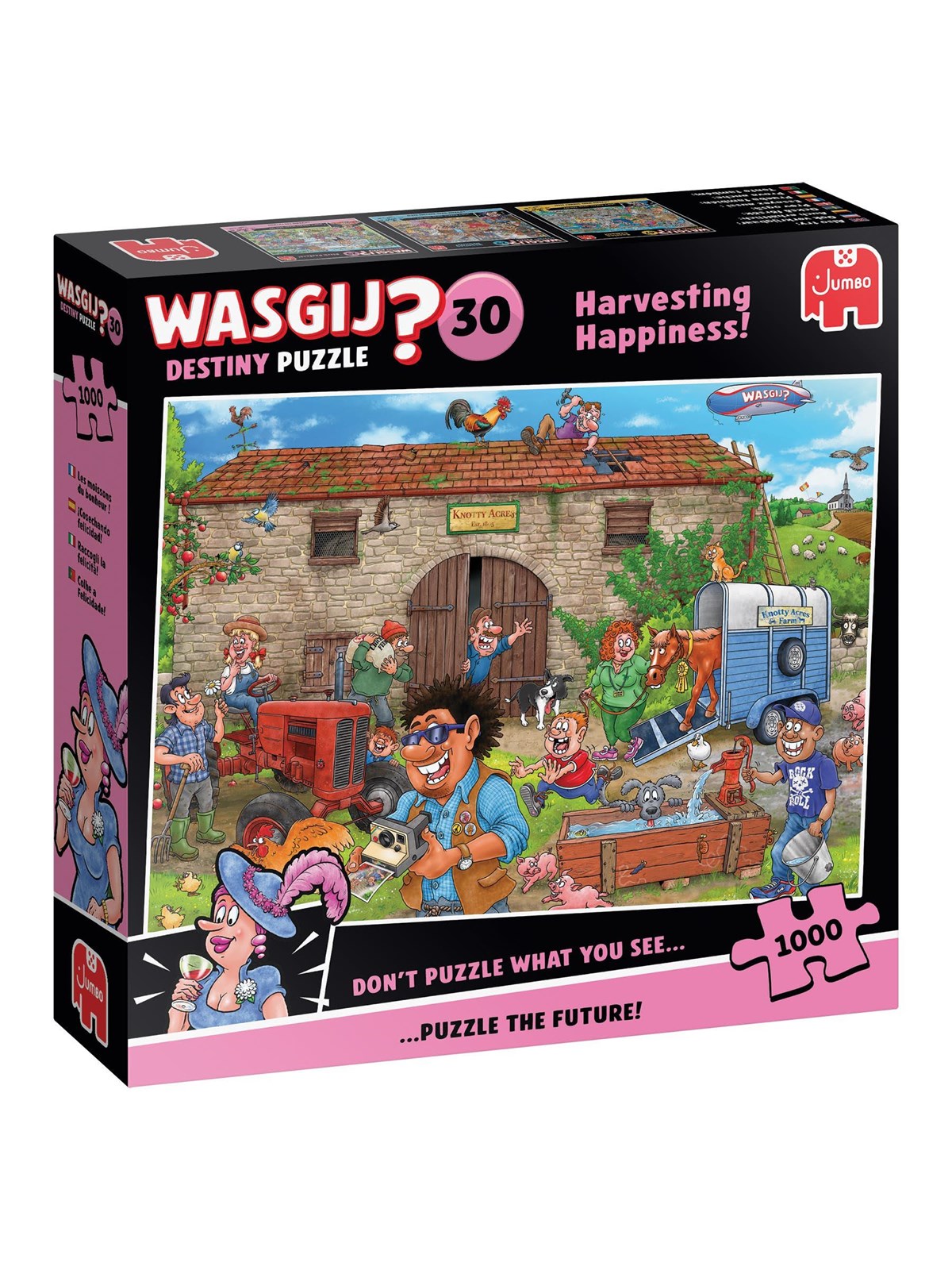 Wasgij Destiny 30 - Harvesting Happiness! (1000) - Puzzle - 1110100514