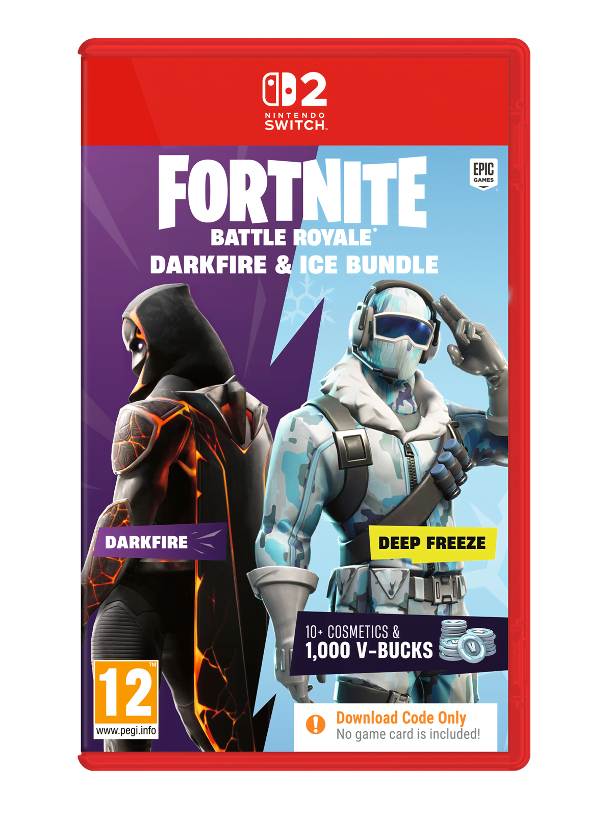Fortnite: Darkfire & Ice Bundle (Code in a Box) - Nintendo Switch 2 - Action - Pegi 12 - Spiele - 5056635618313