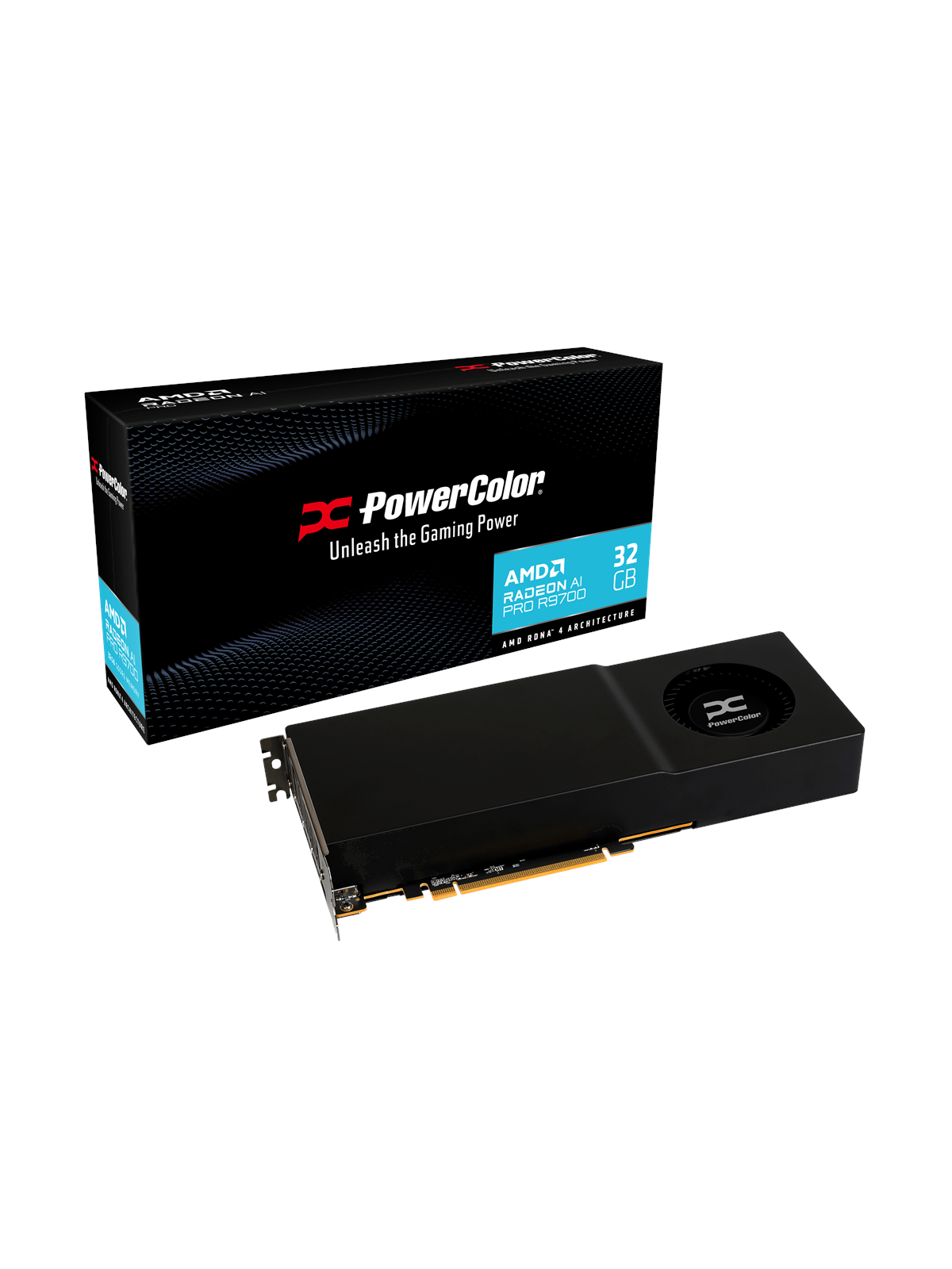 Powercolor Radeon AI Pro R9700 - 32gb Gddr6 Ram - Grafikkarte - AI Pro R9700 32g-b