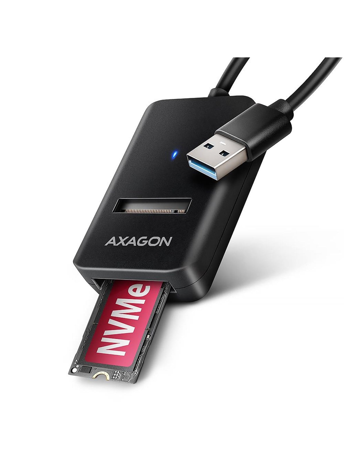 Axagon Usb-a 10 Gbps M.2 Adapter For Nvme & Sata Ssd - Adm2-am