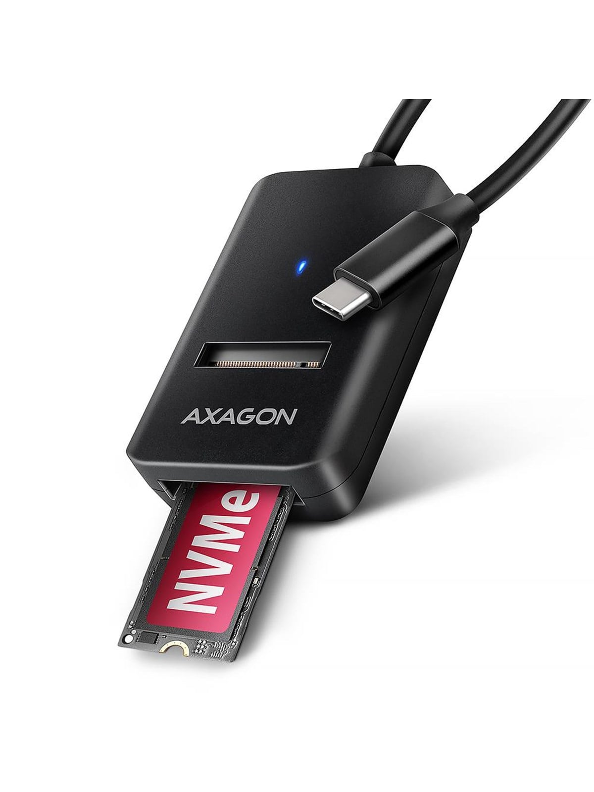 Axagon Usb-c 10 Gbps M.2 Adapter For Nvme & Sata Ssd - Adm2-cm