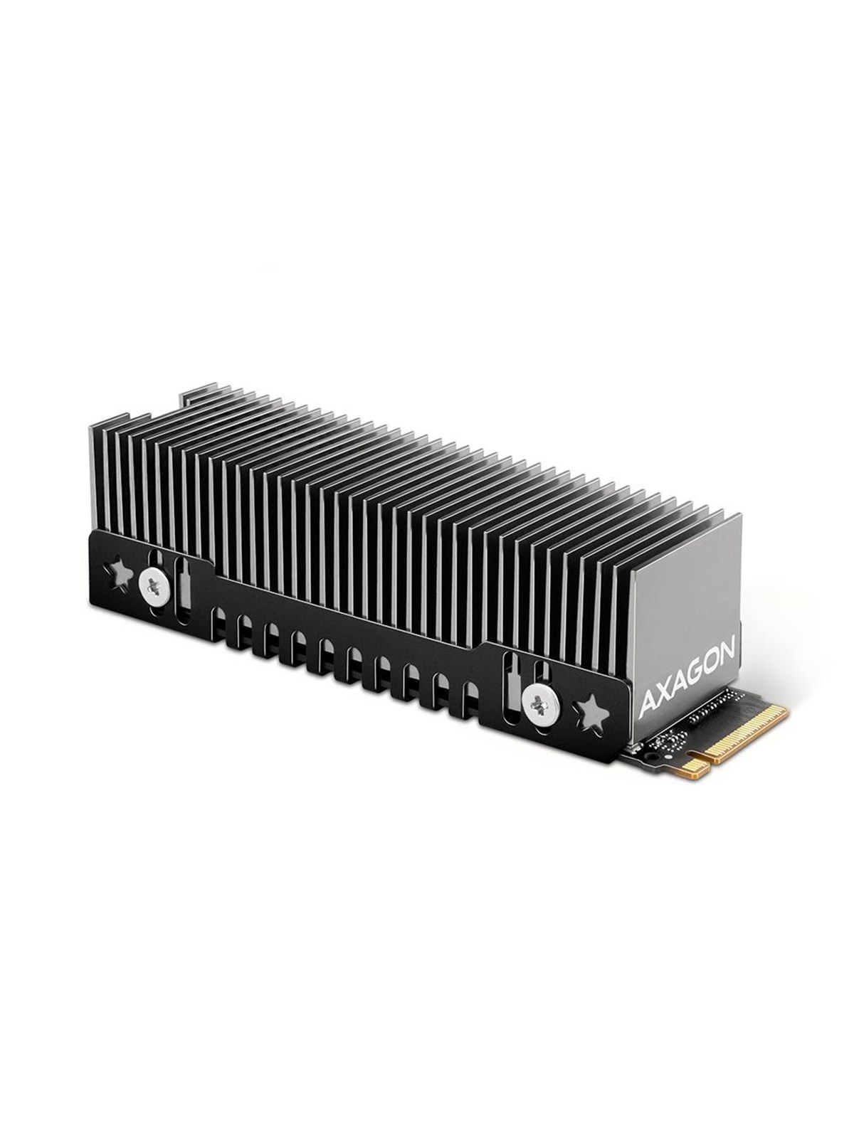 Axagon Aluminium Heatsink For M.2 Ssd 20 mm - Speicherzubehoer - Clr-m2xt