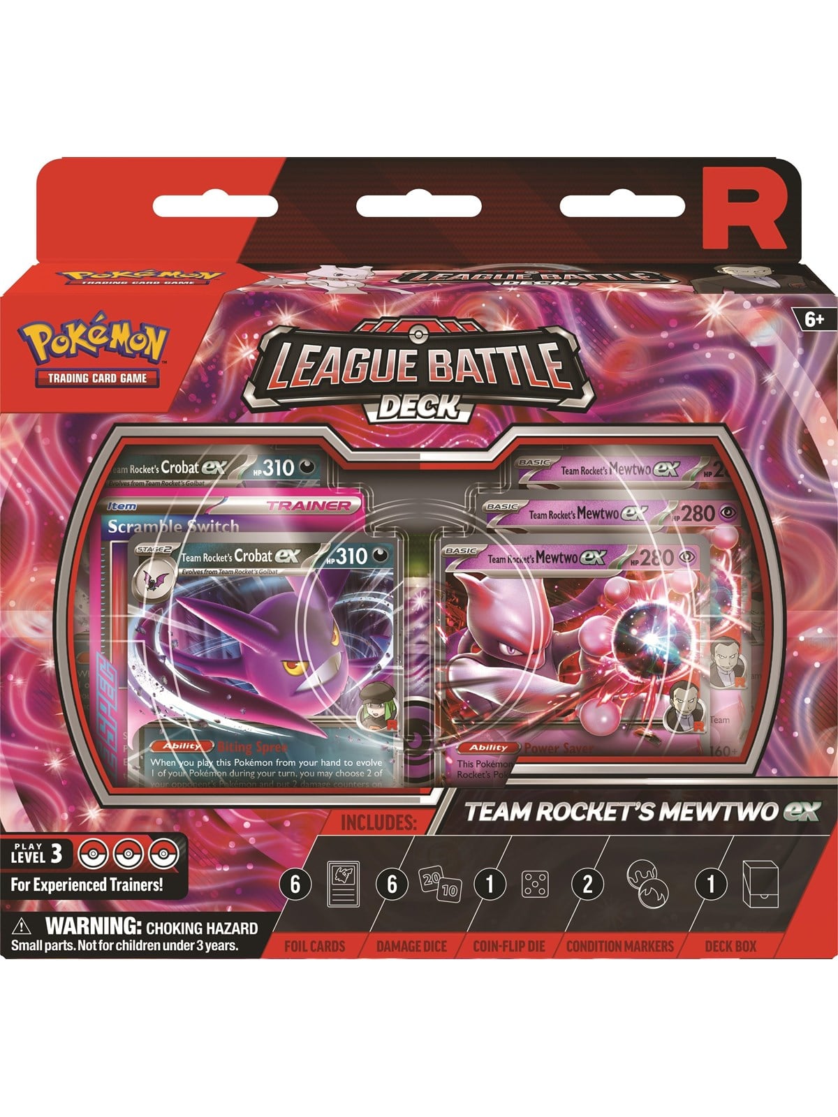 Pokemon Tcg League Battle Deck Team Rocket's Mewtwo ex - Pok10122-101