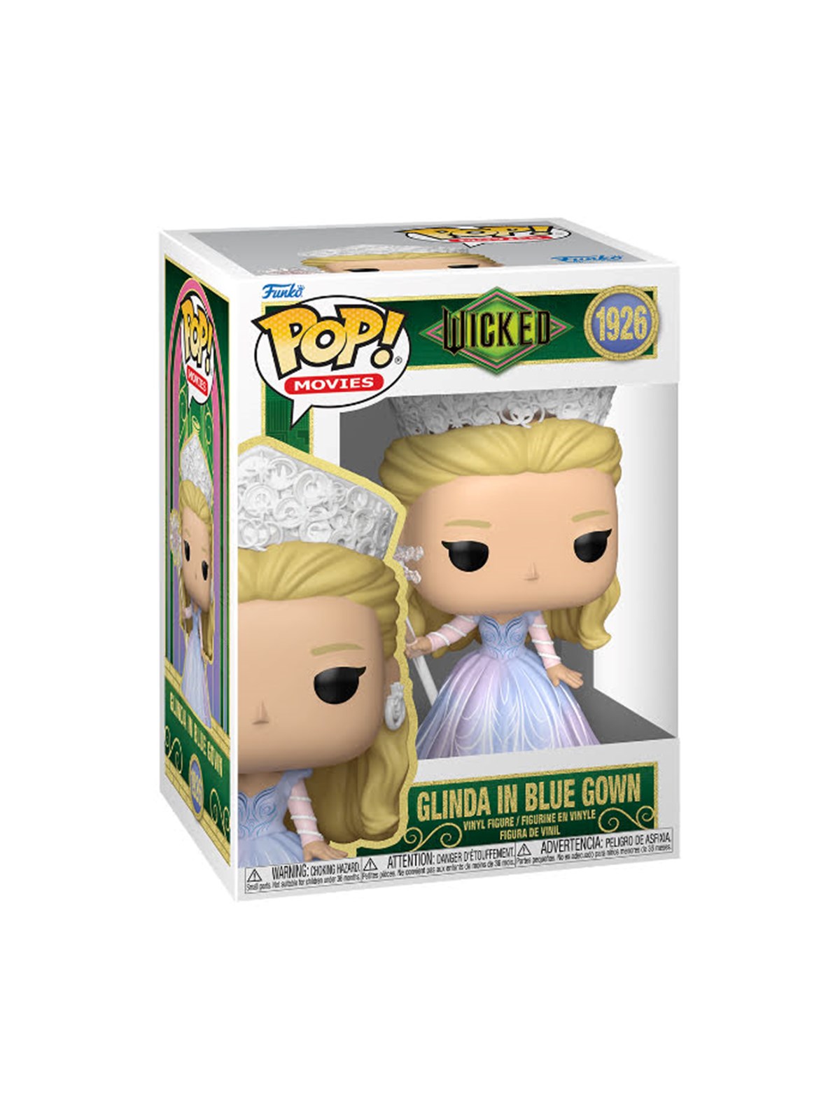 Funko! - Funko Pop Vinyl Wicked Glinda in Blue Gown - Figur - Merchandise - 86671