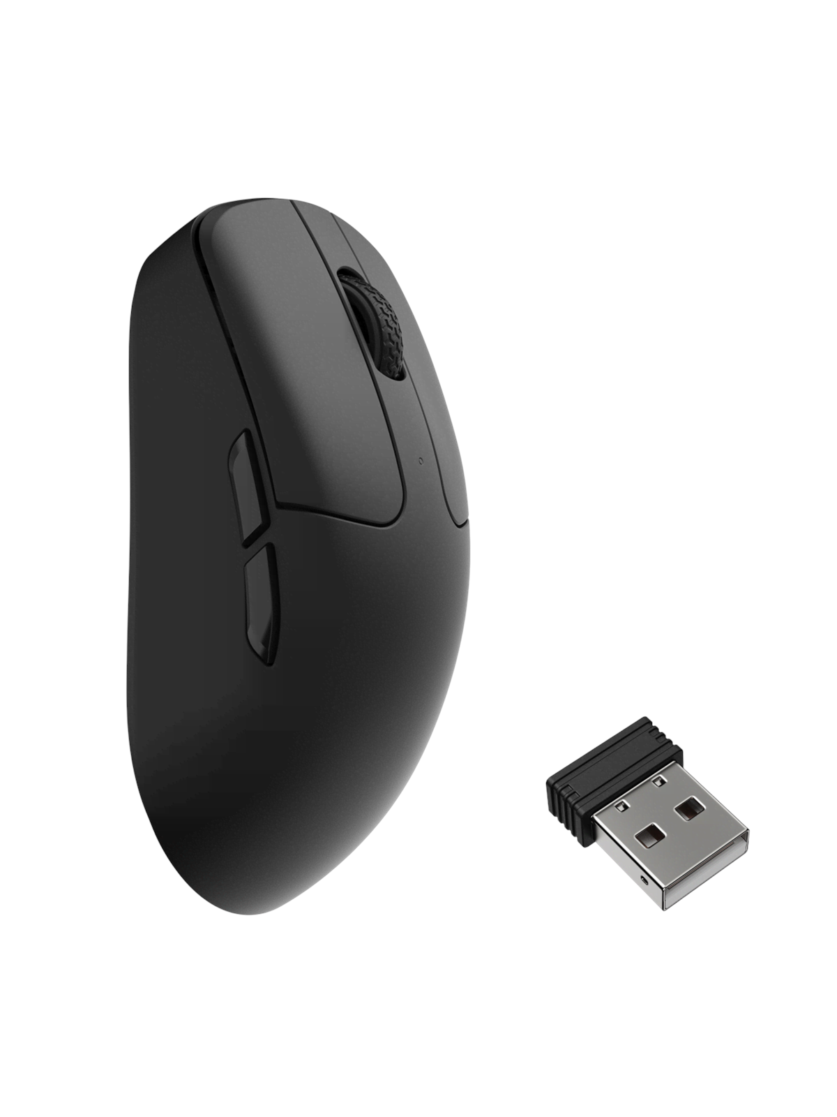 Keychron M2 Ultralight 55g Wireless 8K - Gaming Maus (Schwarz) - M2-a23