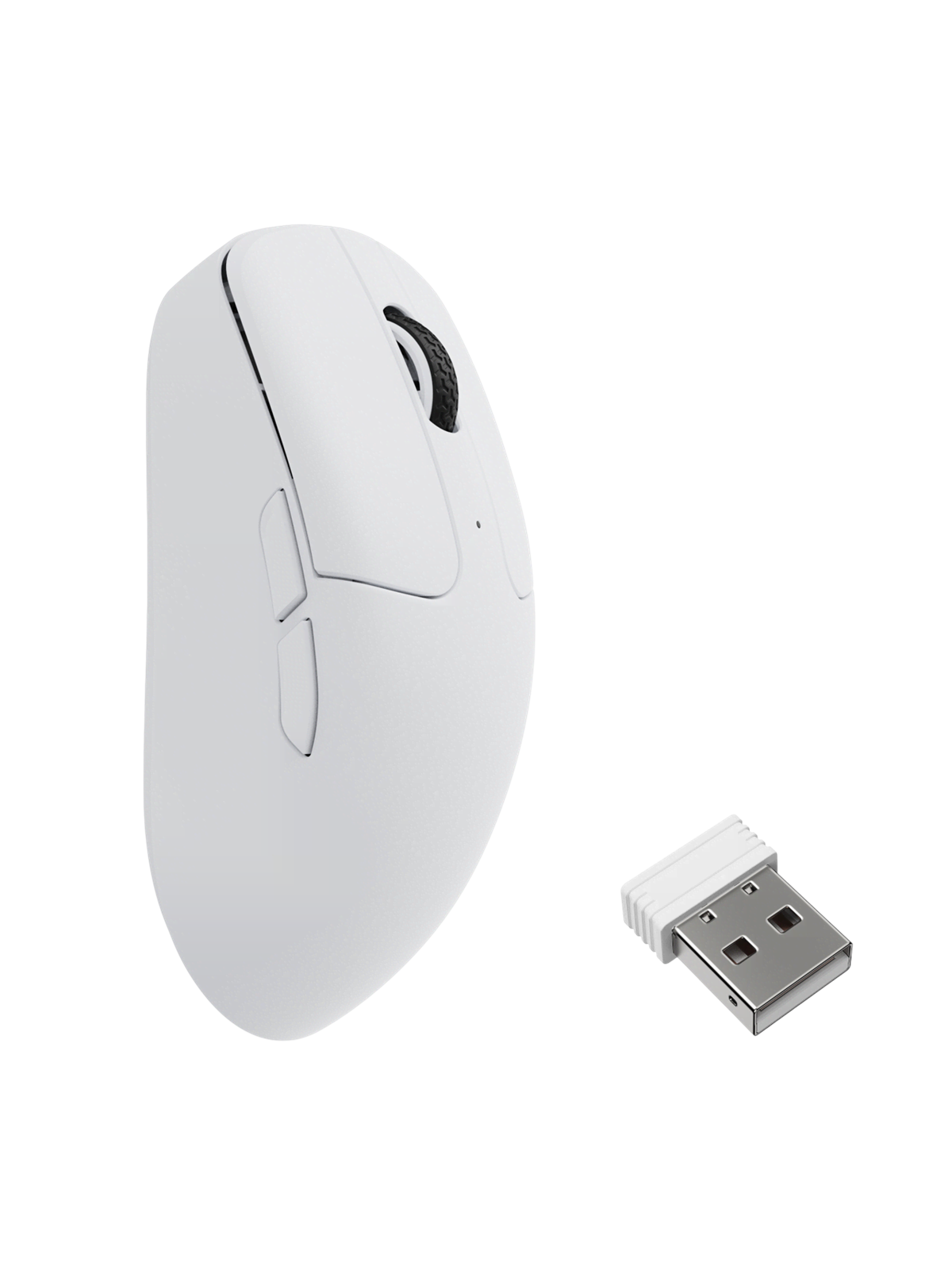 Keychron M2 Ultralight 55g Wireless 8K - Gaming Maus (Weiß) - M2-a24
