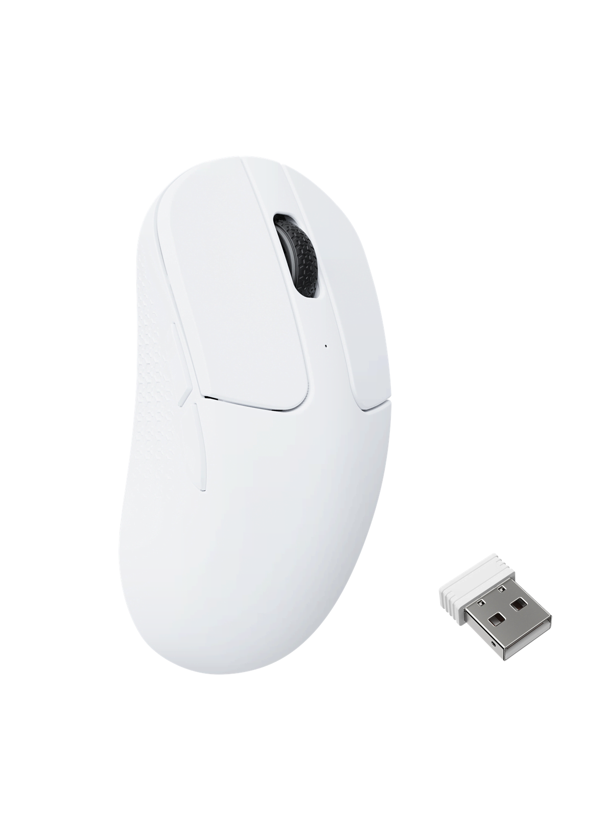 Keychron M3 Mini Ultralight 55g Wireless 8K - Gaming Maus (Weiß) - M3m-a24