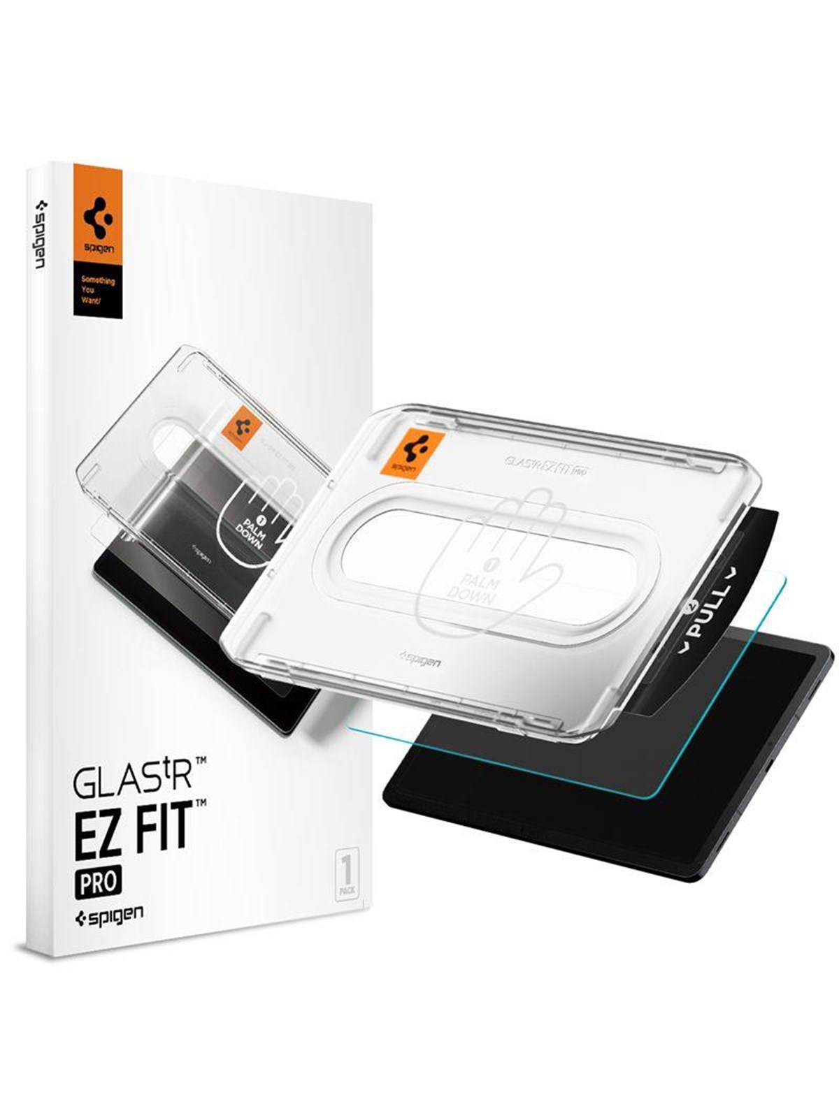 Spigen Glass tR EZ Fit Pro 1 Pack - Transparency - Samsung Galaxy Tab S11 - Tablets Anderes Zubehoer - Agl10198