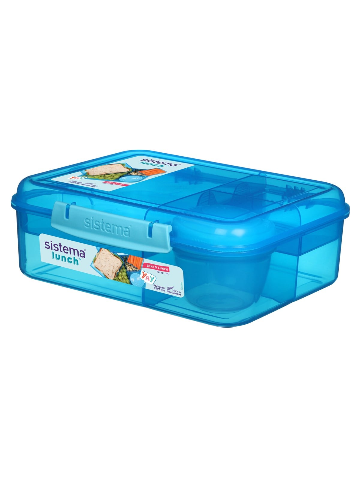 Sistema 1.65l Bento Lunch Blue - Kuechengeraet - 416902