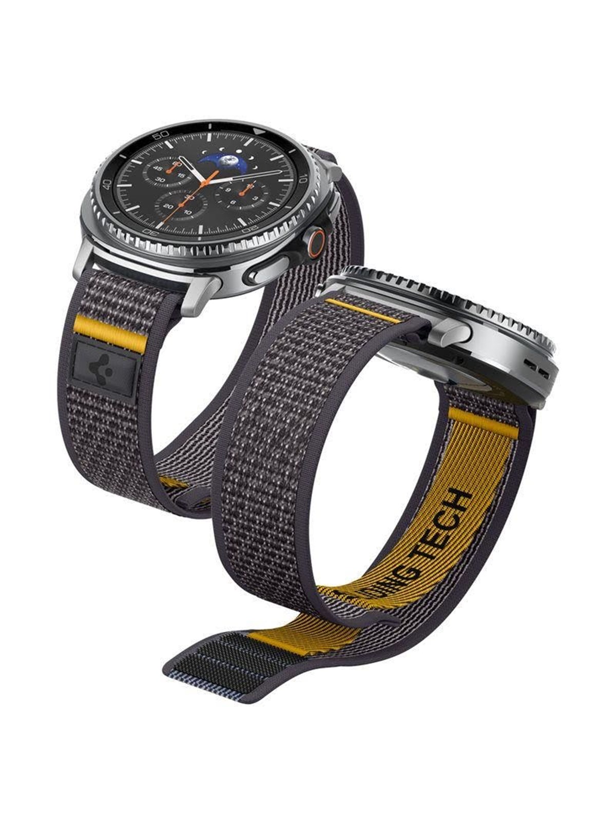 Spigen Athlex Air Band - Active Gray - Samsung Galaxy Watch 8 46mm/44mm/40mm - Smartwatch Accessories - Amp10112
