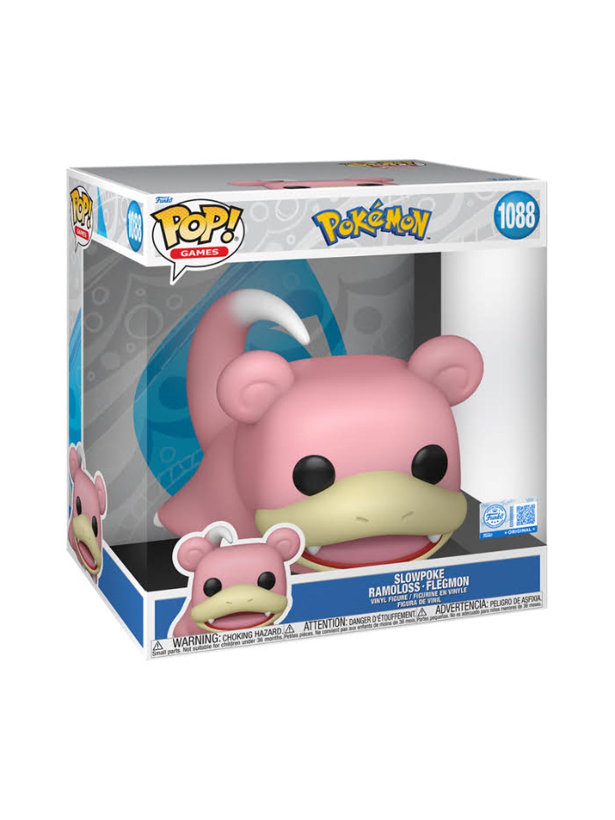 Funko! - Pop 10" Pokemon Slowpoke - Figur - Merchandise - 87193