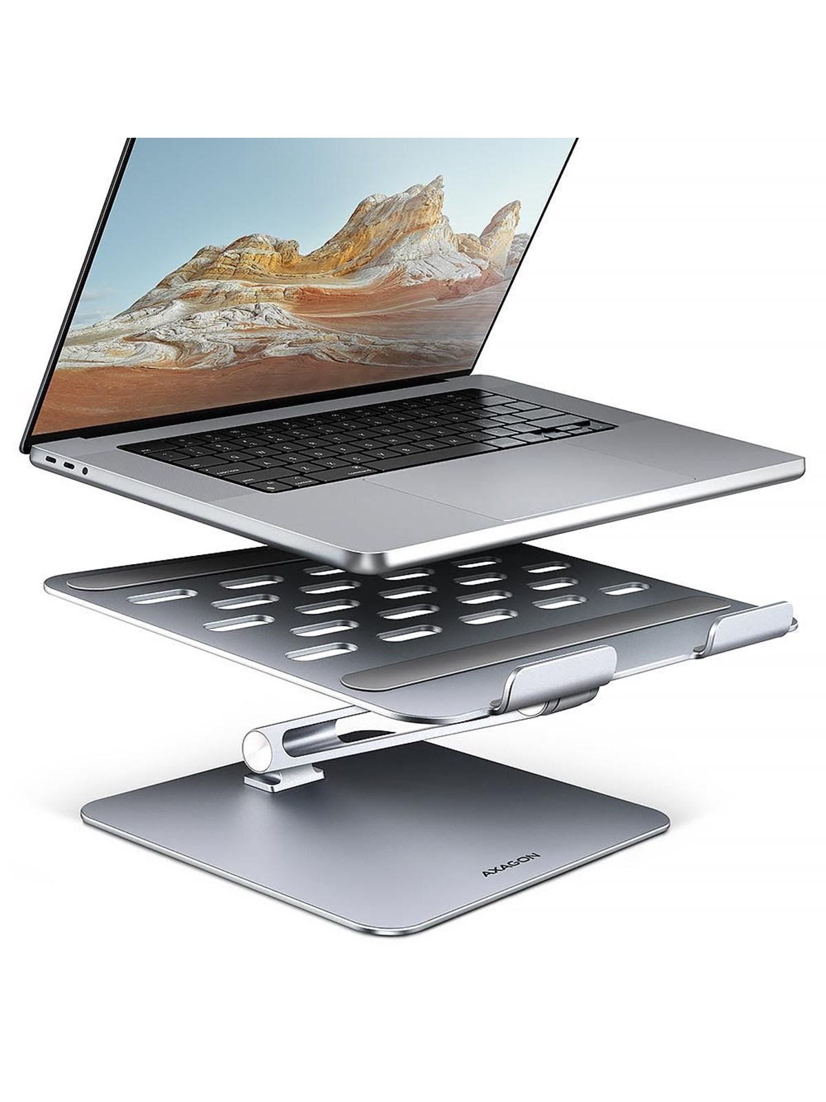 Axagon Aluminium HQ Stand For Laptop And Tablet - Tablets Anderes Zubehoer - Stnd-lq