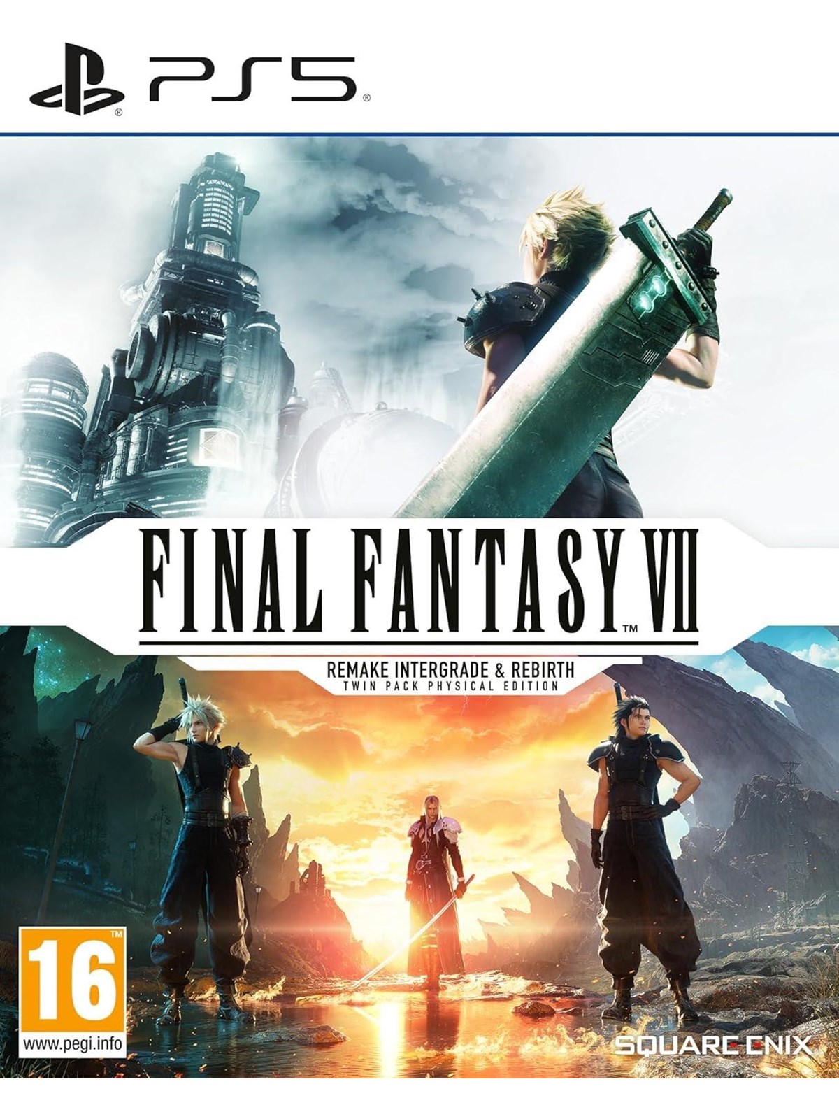 Final Fantasy Vii Remake Intergrade & Rebirth Twin Pack - Sony Playstation 5 - Rpg - Pegi 16 - Spiele - 5021290102194