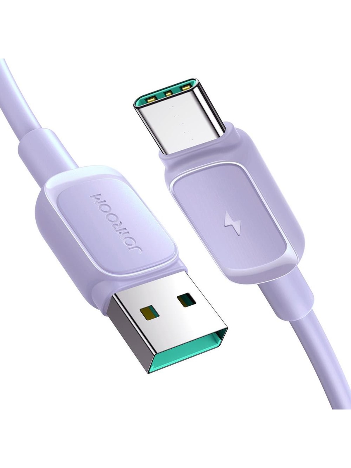 Joyroom Multi-color Series A14 Usb-a / Usb-c 3A Cable 1.2m - Purple - Usb Kabel - S-ac027a141p