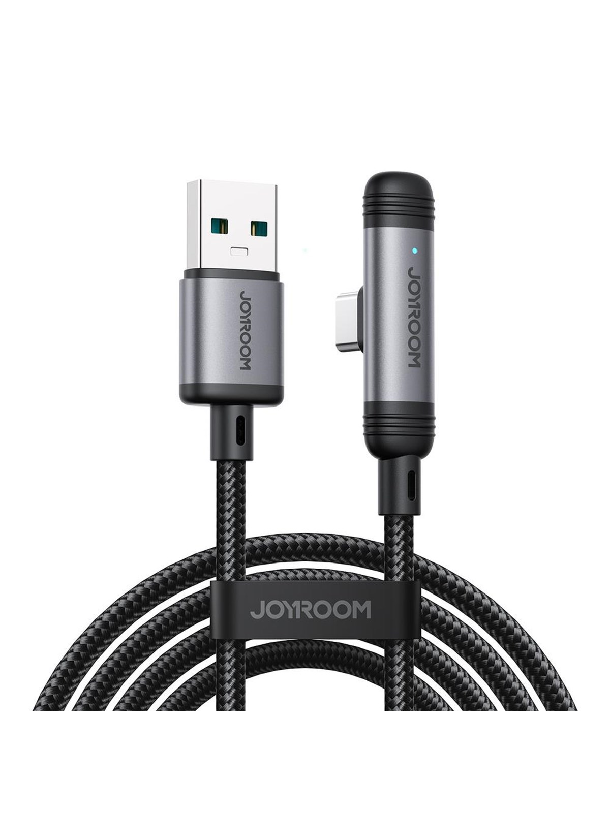 Joyroom S-a56 Enjoyx Series 90° Usb-a - Usb-c 3A Cable 1.2m - Black - Usb Kabel - S-a56_AC