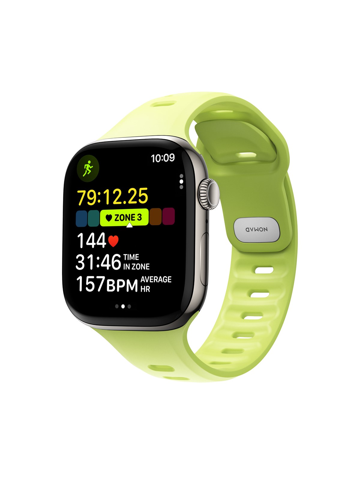 Nomad Tempo Band 46 mm Lime