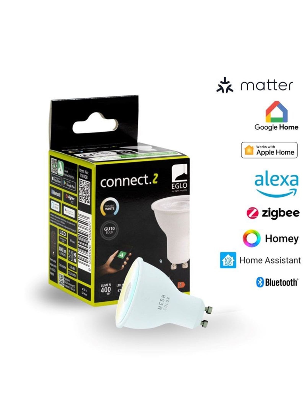 Eglo Gu10 Led-z Matter Cct ??4.9W 420lm Opal - Smart Home - 110408