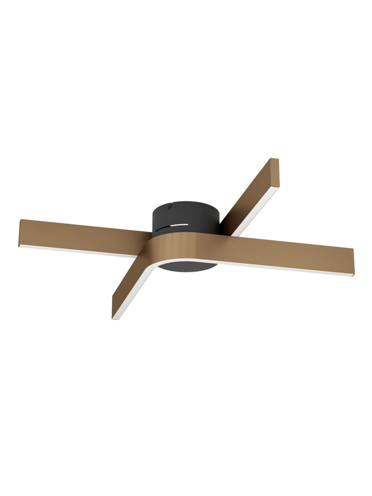 Eglo Folcino-z Matter Ceiling Lamp 640x400 Rgb/cct 3720lm Black/bronze - Smart Home - 901863