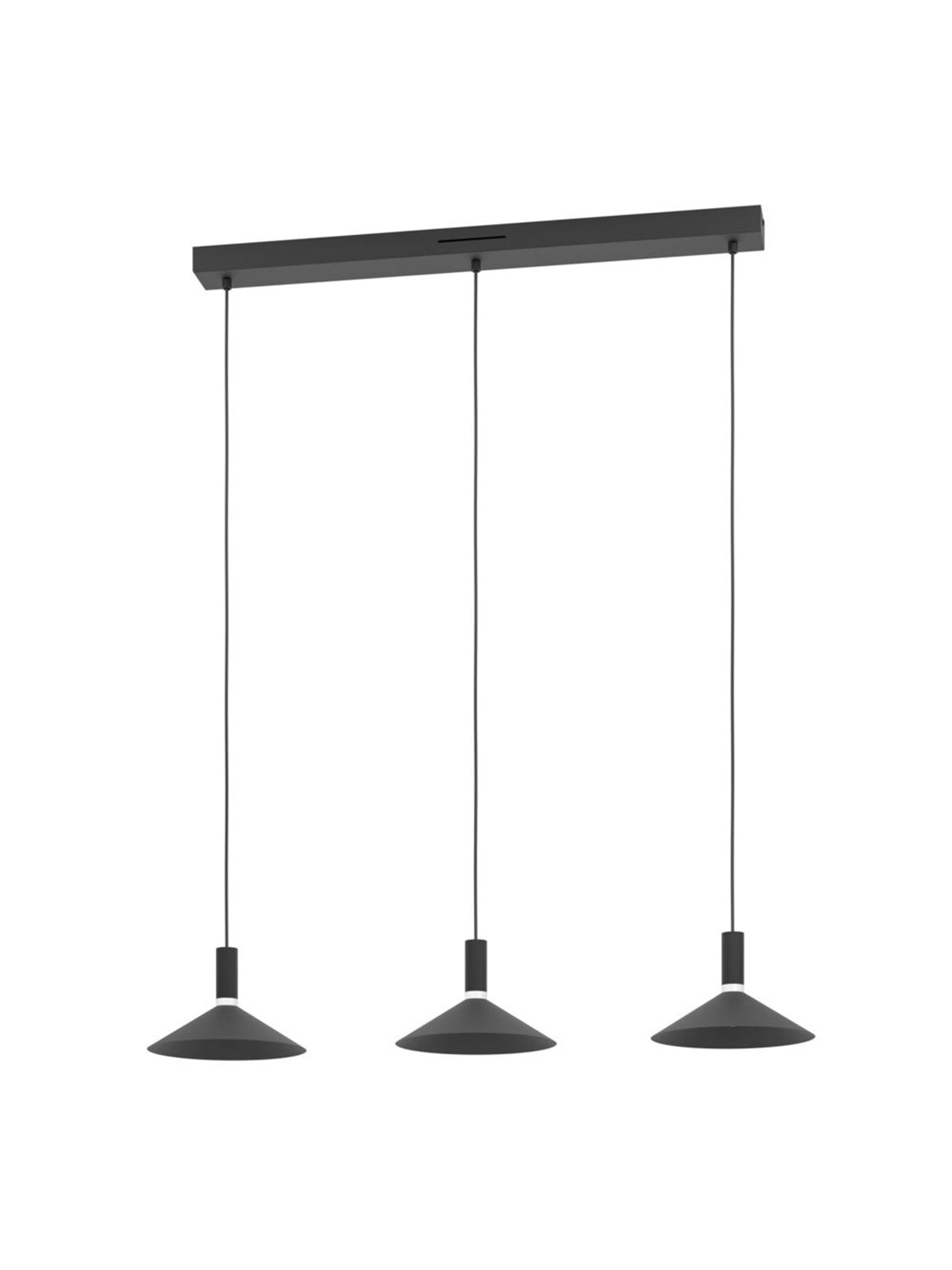 Eglo Conomavilla-z Matter Long Table Pendant L920 Rgb/cct 3000lm Black - Smart Home - 902184