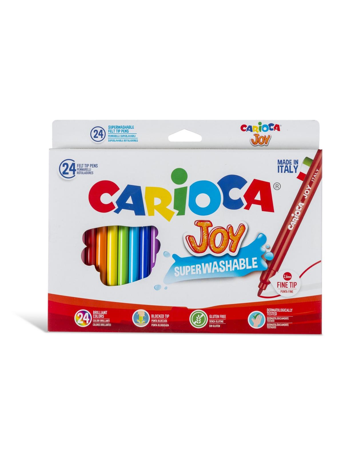 Carioca Brushes Joy 24 Pcs. - Hobby Zubehoer - 40615
