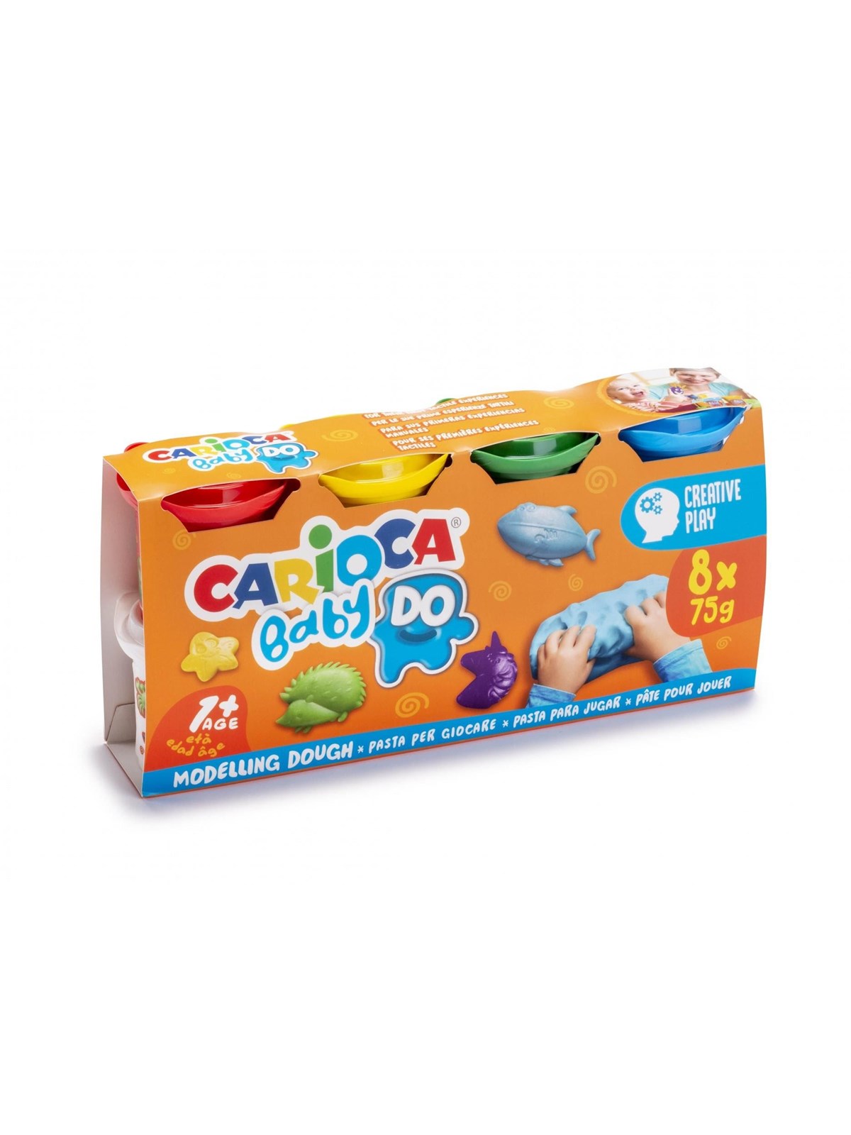 Carioca Baby Modeling Wax 8*75gr. - Hobby Zubehoer - 43180