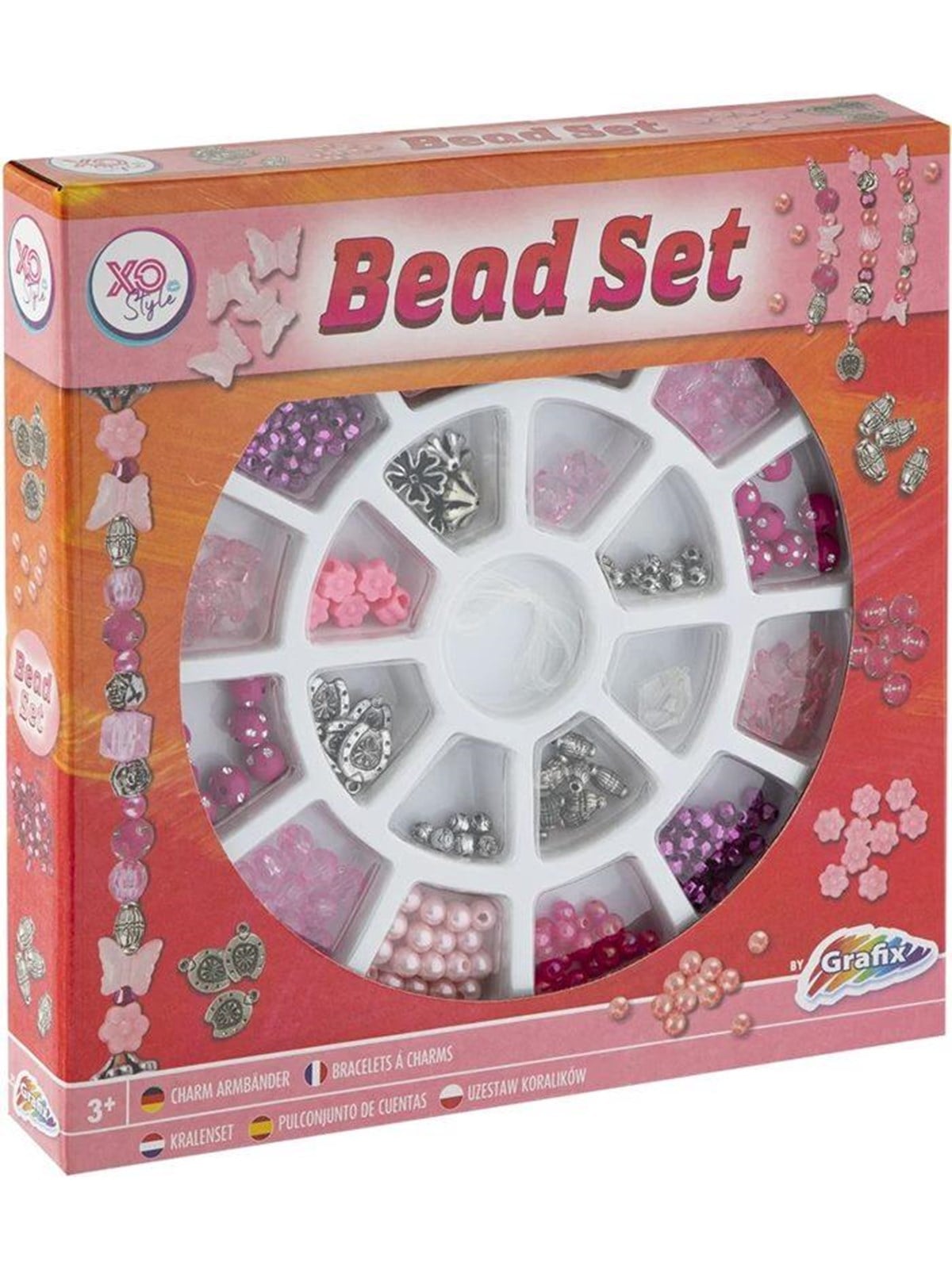 Hobby Mate Bead Set 26*26cm. Pink - Hobby Zubehoer - 240023
